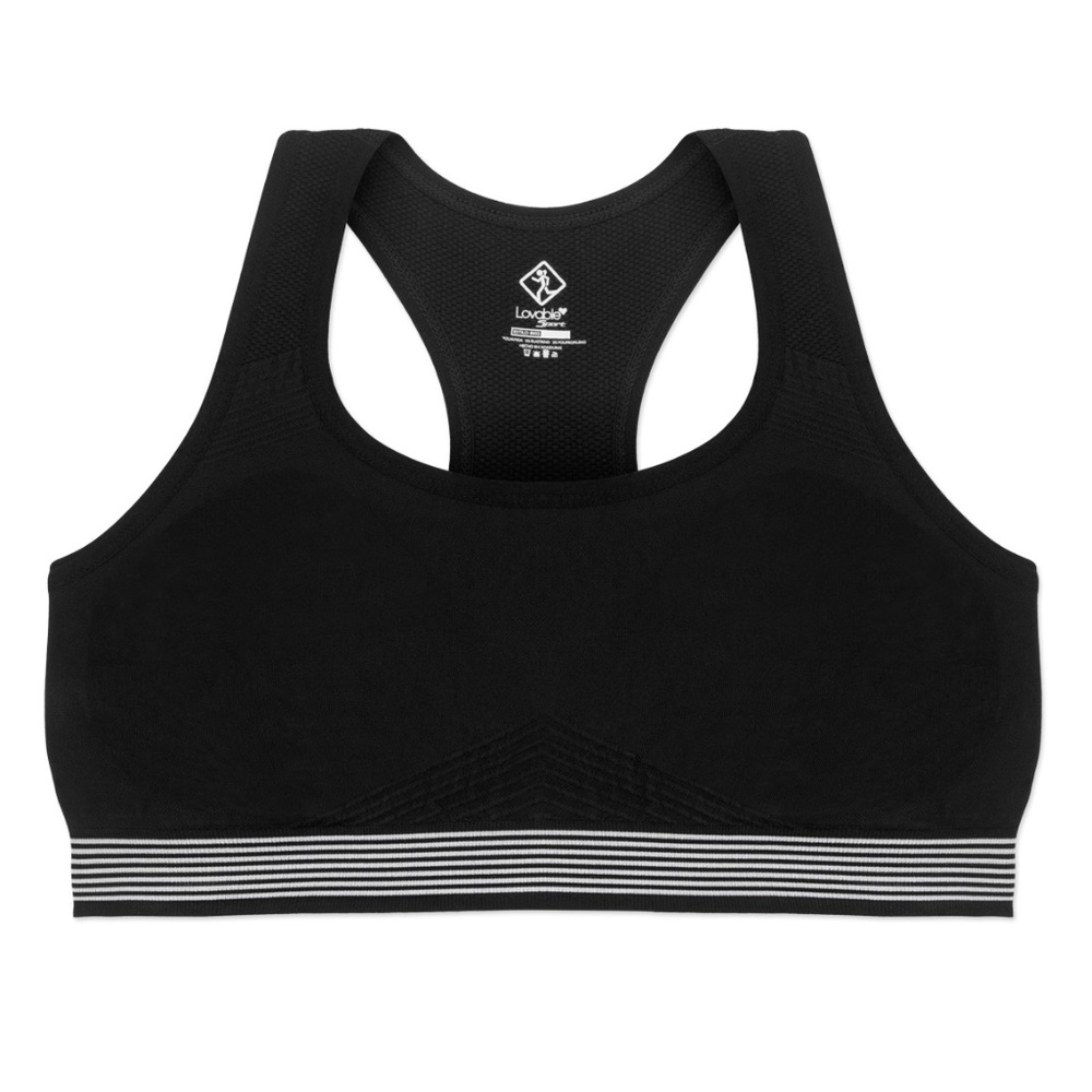 Black Sports Bra NWT
